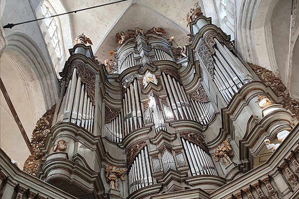 Kulturkirche St. Jakobi Ansicht der Mehmel-Orgel