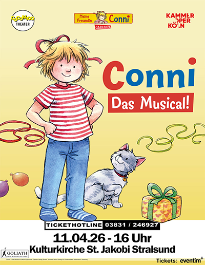 Conni - Das Musical -Plakt Konzert in Stralsund