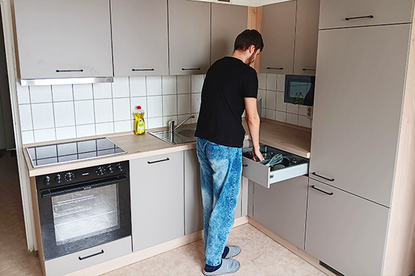 Neue Küche im Intensiv Betreuten Wohnen