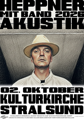 Peter Heppner Plakat AKUSTIK Peter Heppner Plakat AKUSTIK