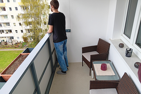 Neue Balkonmöbel im Intensiv Betreuten Wohnen