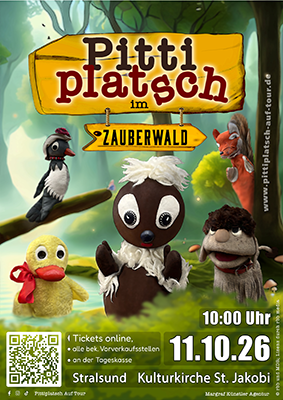 Pittiplatsch im Zauberwald Plakat Pittiplatsch im Zauberwald, Copyright: Margraf Künstler Agentur